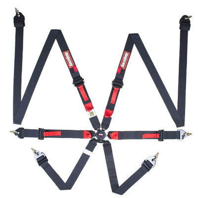 FIA CAMLOCK 6PT 2 in. PULL UP LAP FHR BL