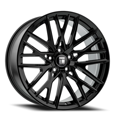 Touren 3291 TR91 18x8 / 5x114.3 BP / 35mm Offset / 72.6mm Hub Gloss Black Wheel
