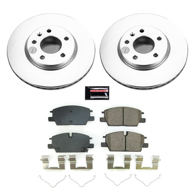 Power Stop 2022 GMC Terrain Front Z17 Coated Brake Kit