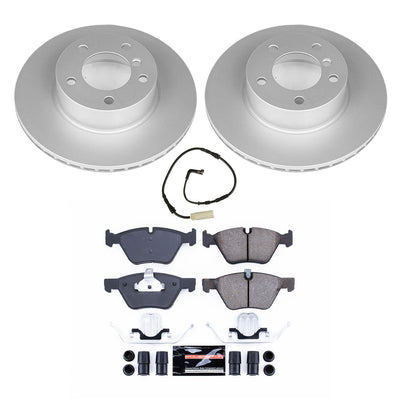 Power Stop 08-10 BMW 128i Front Z23 Coated Brake Kit