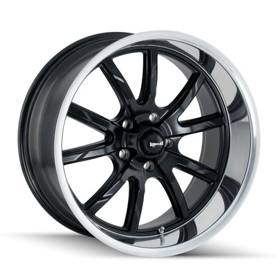 The Wheel Group black auto part