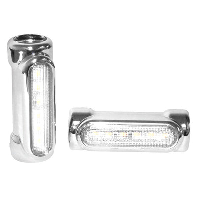 Letric Lighting Engine Guard Lights Chr/Wht