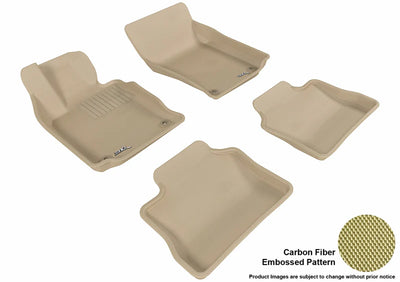 3D KAGU FLOOR MAT 2 ROW SET TAN