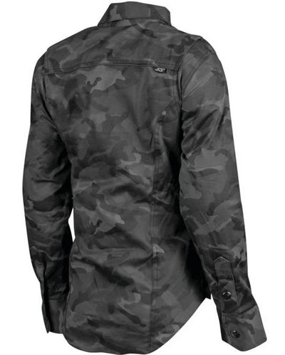 Speed and Strength Speed Society Armored Moto Shirt Womens Camouflage - Medium