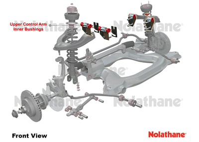 Control arm - upper bushing 8 Bushings 4 Shells 4 Tubes Install Guide Grease