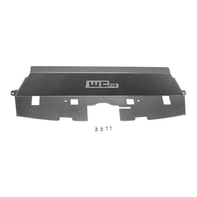 Radiator Cover Fabricated Aluminum 13-18 Cummins Chevy Orange
