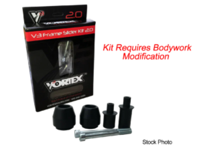 Vortex Racing 09-16 Suzuki GSX-R 1000 V3 2.0 Frame Slider Kit- Modification Required