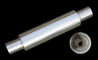 Race Muffler 2.5in Round Case Each