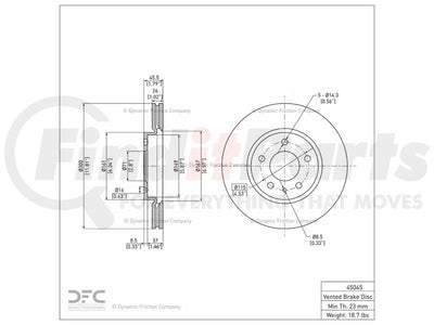 DFC auto part