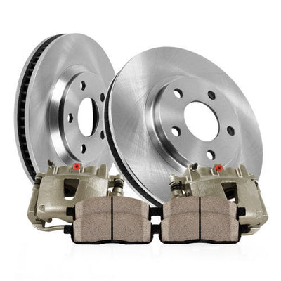 Twin Power 84-17 Big Twin Exc 11.8 and Lug Mount 84-13 XL Front 11.5 Solid Rotor With Holes