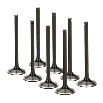 Supertech Honda H23 Black Nitrided Exhaust Valve - +1mm Oversize - Set of 8