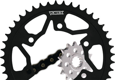 Vortex Racing V3 2.0 Chain and Sprocket Kit 3270-16,526AS-43,520RX3-110- Black