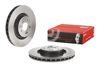 Brembo 19-21 Genesis G70/18-19 Kia Stinger Front Premium UV Coated OE Equivalent Rotor