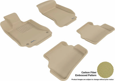 3D KAGU FLOOR MAT 2 ROW SET TAN
