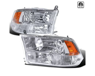 QUAD LAMP HEADLIGHTS CHROME