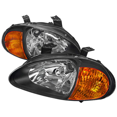 EURO HEADLIGHTS BLACK HOUSING