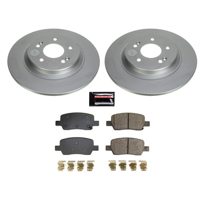 Power Stop 2021 Kia Sorento Rear Z17 Coated Brake Kit