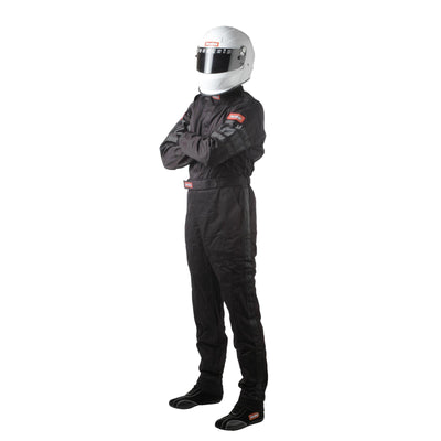 Black Suit Single Layer Med-Tall