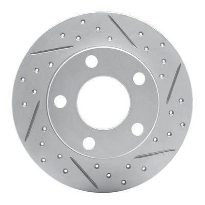 R1 96-05 Audi A4 Quattro Rear Right Drilled & Slotted Geoperformance Rotor