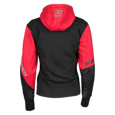 Speed and Strength Cat Outa Hell Hoody Grey/Black Womens - Small