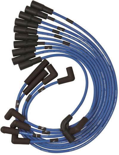Moroso Custom Ignition Wire Set - Blue Max - Spiral Core