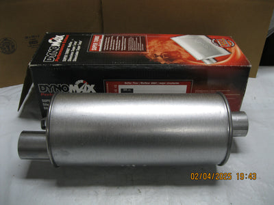 SUPER TURBO MUFF SIDE INLET CENTER OUTLET 2.25IN 14IN BODY