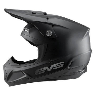 EVS T5 Solid Helmet Matte Black - Medium