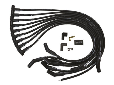 Moroso Ford 351W Ignition Wire Set - Ultra 40 - Unsleeved - HEI - Black