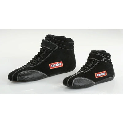 Shoe Ankletop Black Size 6.5