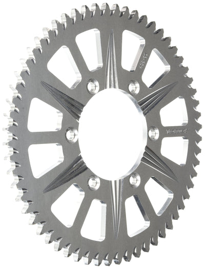 Vortex Racing Aluminum Rear Sprocket 530 60 Tooth- Silver