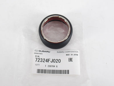 Subaru Matte Black AC Knob Full Replacement - 2015 WRX / STI / 2014 Forester / 2013 Crosstrek