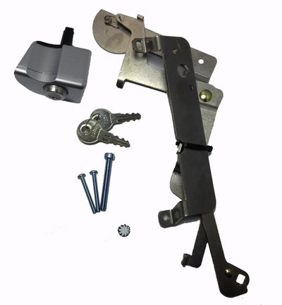 0614 RIDGELINE FITS W/ OR W/O BACK UP IN TAIL HANDLE POPNLOCK TAILGATE LOCKSILVER