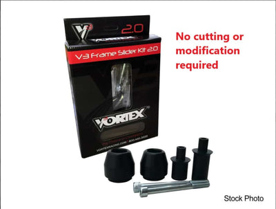 Vortex Racing 11-18 Suzuki GSR 750 V3 2.0 Frame Slider Kit- No Cut