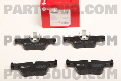 Brembo 14-16 BMW 228i Prem Low-Met OE Equivalent Pad - Rear