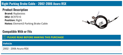 BRAKE CABLE