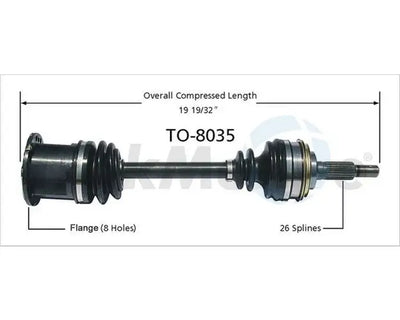 NEW CV AXLE