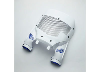 Cycra 24-25 Yamaha YZ250F/FX/ 23-25 YZ450F/FX Vented Stadium Plate - White