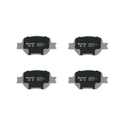 Brembo 14-15 Lexus IS250/05-10 Scion tC Front Premium NAO Ceramic OE Equivalent Pad