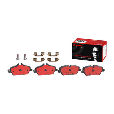 Brembo 16-18 Acura ILX/16-17 Honda Accord Front Premium NAO Ceramic OE Equivalent Pad