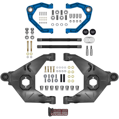 Camburg Ford Bronco 21-25 Trail Series L T Kit w Axles (BILLET UNI UCA) (BLUE)