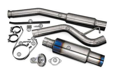 Tomei FULL TITANIUM MUFFLER KIT REPAIR PART EXPREME Ti MAIN PIPE B
