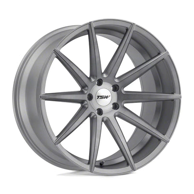 TSW Alloy Wheels titanium auto part