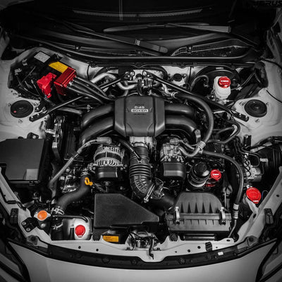 Verus Engine Bay Cap Kit RLS Oil Cap Anodized Red - GR/GV/VA Subaru WRX/STI
