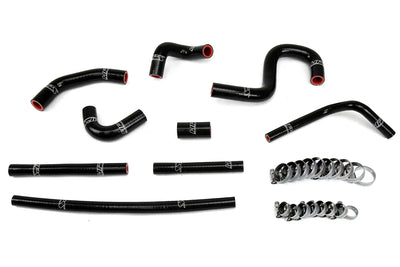 HPS Performance Reinforced Red Silicone Heater Hose Kit Coolant for Toyota 96-02 4Runner 3.4L V6 with rear heater