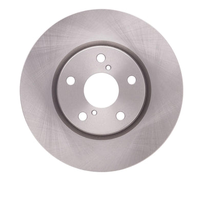 R1 06-15 Lexus GS300 Left Front Drilled Black Brake Rotor