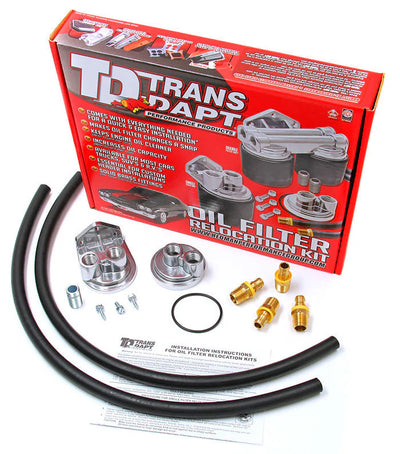 SINGLE REMOTE OIL FILTER SYSTEM; 21/2 IN. ID; 23/4 IN. OD FLANGE; 13/16 IN.16195964 PONTIAC ENGI