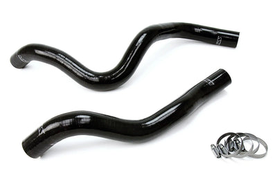 HPS Performance Black Reinforced Silicone Radiator Hose Kit Coolant for Honda 17-18 Ridgeline 3.5L V6
