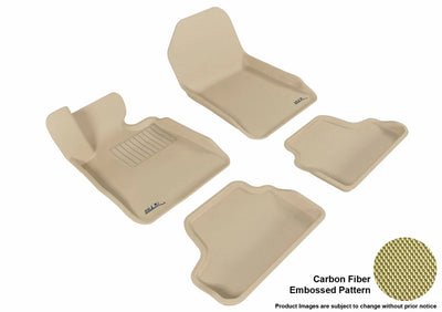 3D KAGU FLOOR MAT 2 ROW SET TAN
