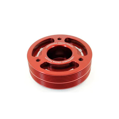 GrimmSpeed Subaru Red Lightweight Crank Pulley