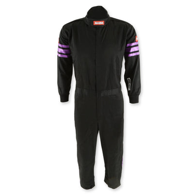 Black Suit Single Layer Kids XX-Large Purple Tri